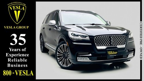 Lincoln Aviator GCC / 2020 / PRESIDENTIAL!! / WARRANTY + FREE SERVICE CONTRACT VALID ON THE CAR 5 YEARS / 4,493 DHS