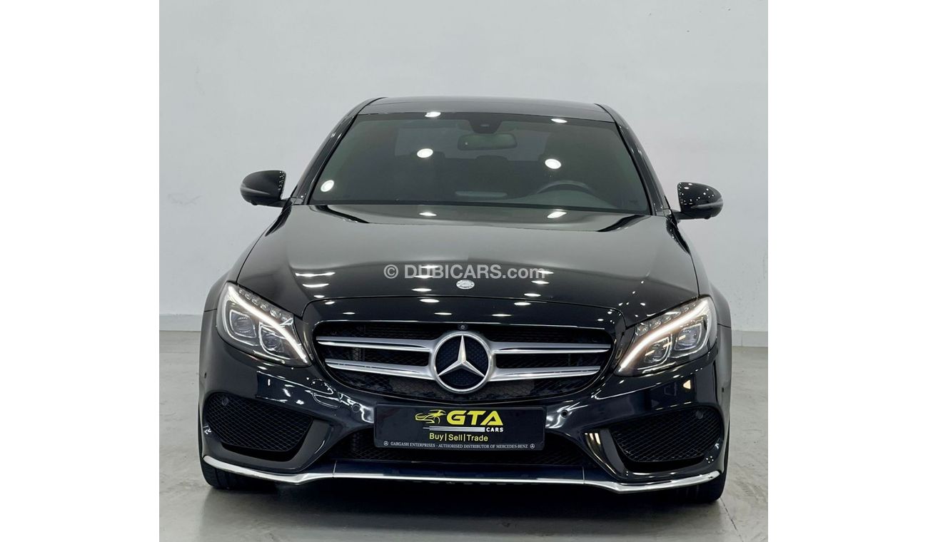 Mercedes-Benz C 200 AMG Pack 2017 Mercedes-Benz C200 AMG, Full Option, Warranty, Low Mileage, GCC