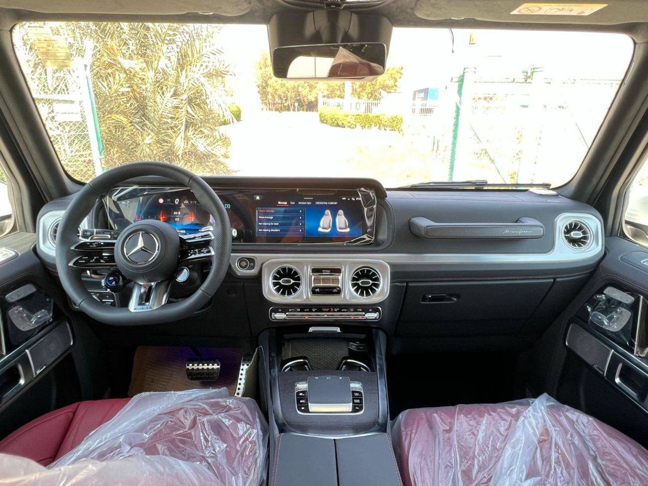 مرسيدس بنز G 63 AMG MANUFAKTUR 2025 MY, Diamond stitching premium leather