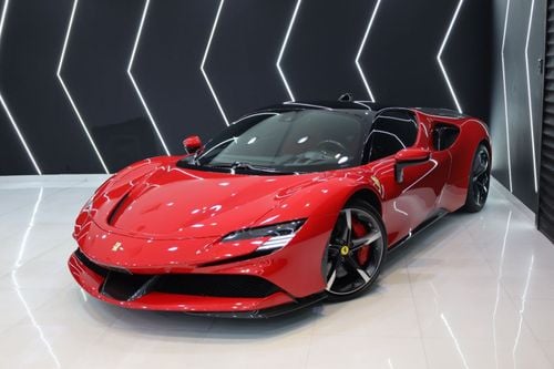 Ferrari SF90 STRADALE 2022 SF90 Stradale, Asseto Fiorano Package, Carbon Ext/Int, JBL Audio, Al Tayer Warranty + Service!!