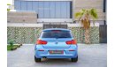 BMW 120i 1,743 PM | 0% Downpayment | Under Warranty | Low KMS ! | Exceptional Condition