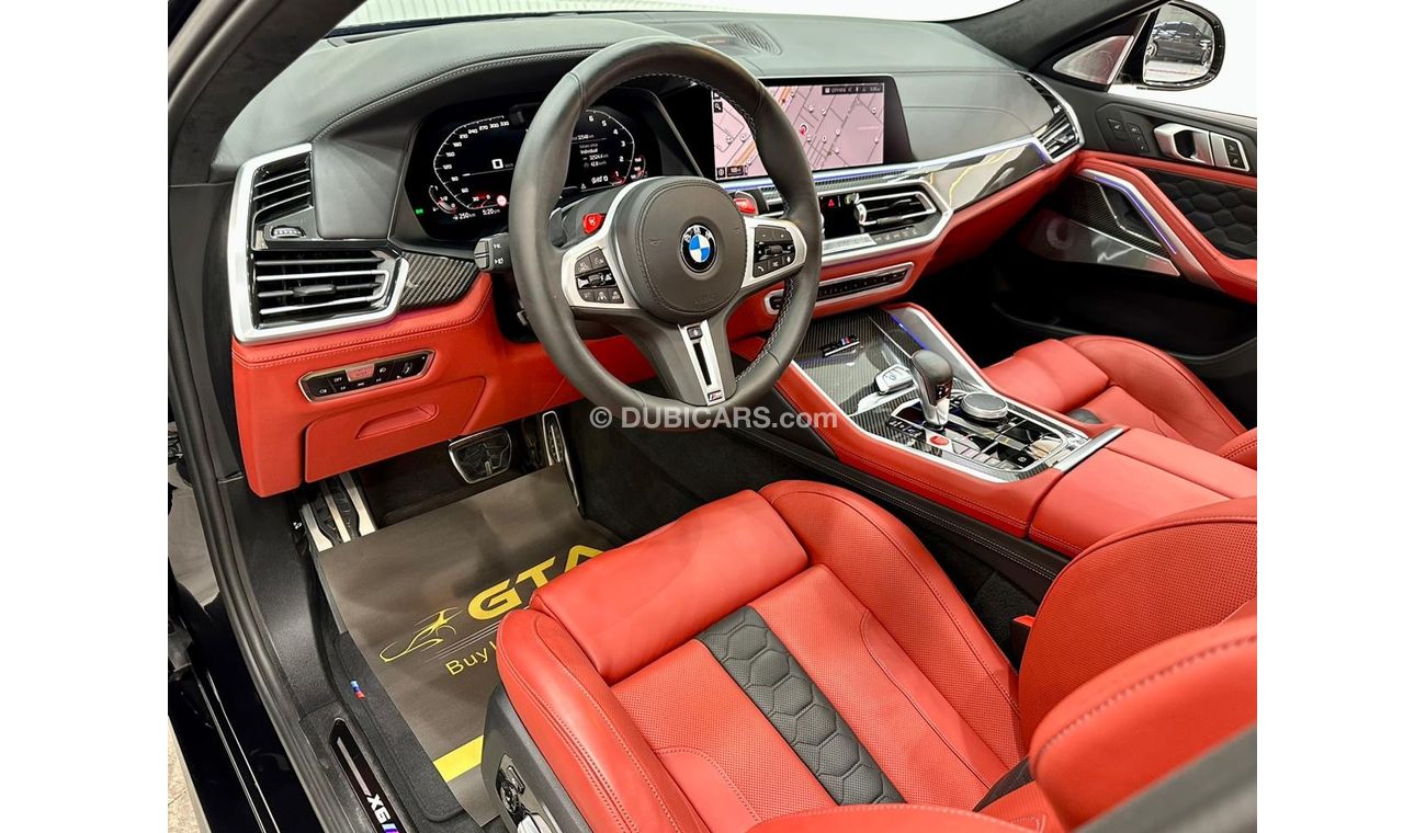BMW X6M 2021 BMW X6M Competition, 10/2024  AGMC BMW Warranty +  Service Contract, GCC
