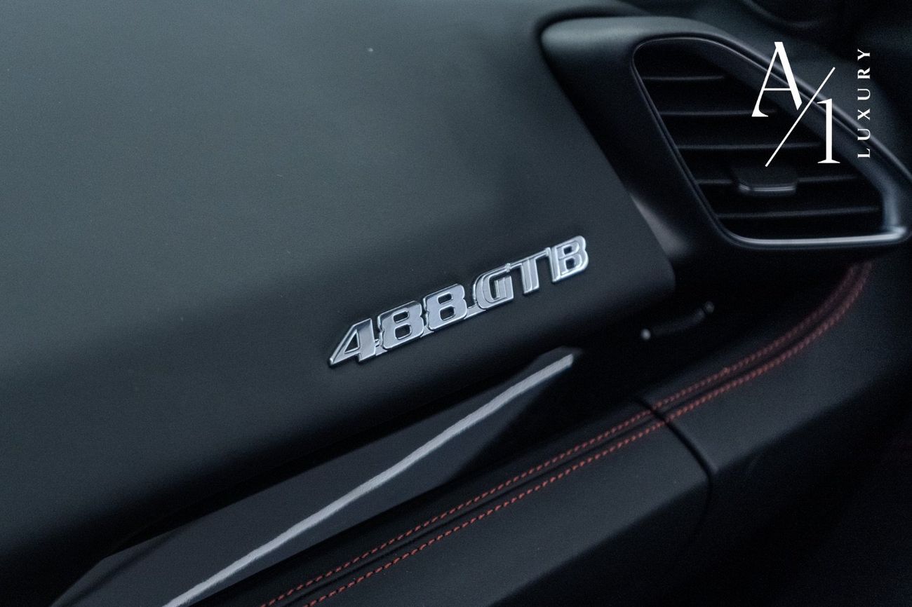 Ferrari 488 Std 3.9L 2018 Ferrari 488 GTB, Full Service History, Excellent Condition, Fully Loaded, European Spe