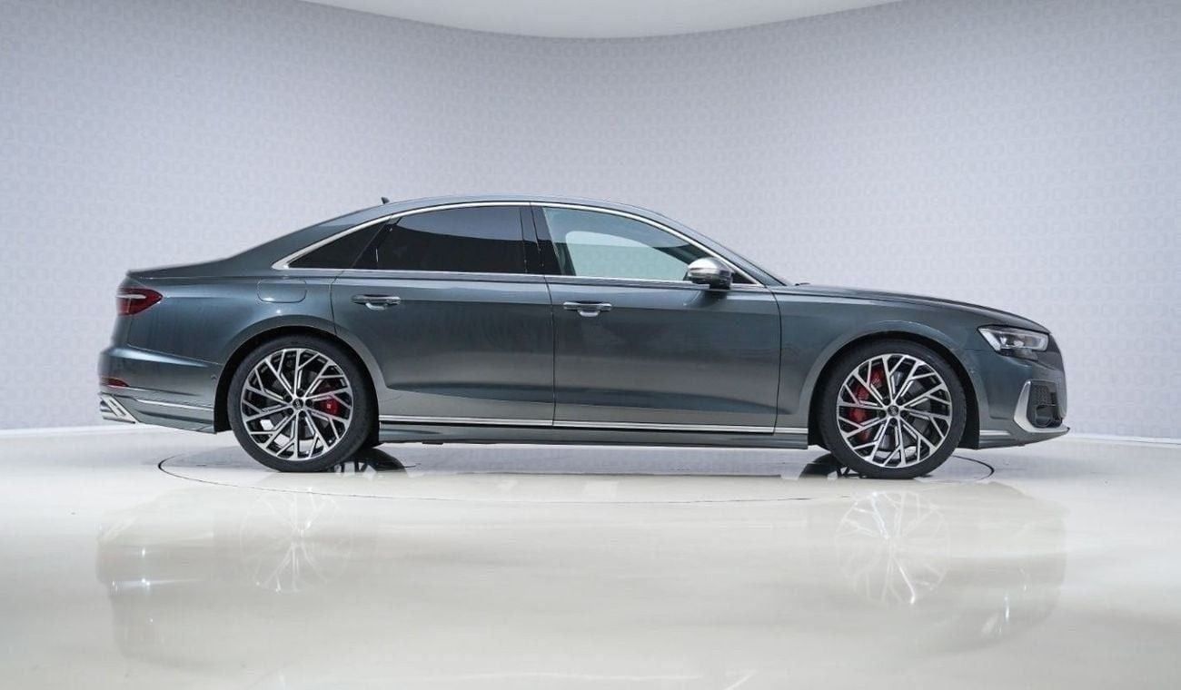 Audi S8 TFSI quattro 4.0L Special Offer | AED 6,038 PM | Up to 3 Years Unlimited Warranty | 2023 Audi A8 S8
