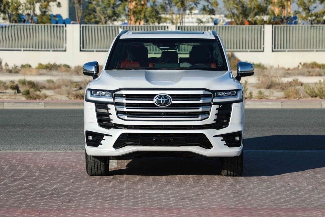 Toyota Land Cruiser 2024 TOYOTA LAND CRUISER VXR 3.3 - PRECIOUS WHITE PEARL inside RED | Export Only