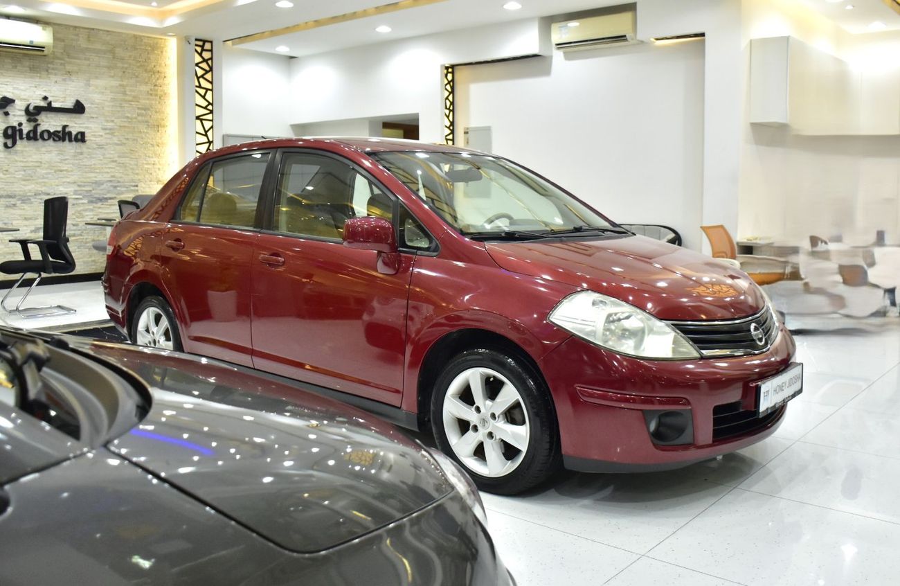 نيسان تيدا EXCELLENT DEAL for our Nissan Tiida 1.8 ( 2011 Model ) in Red Color GCC Specs