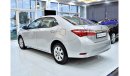 تويوتا كورولا EXCELLENT DEAL for our Toyota Corolla SE 2.0 ( 2015 Model ) in Silver Color GCC Specs