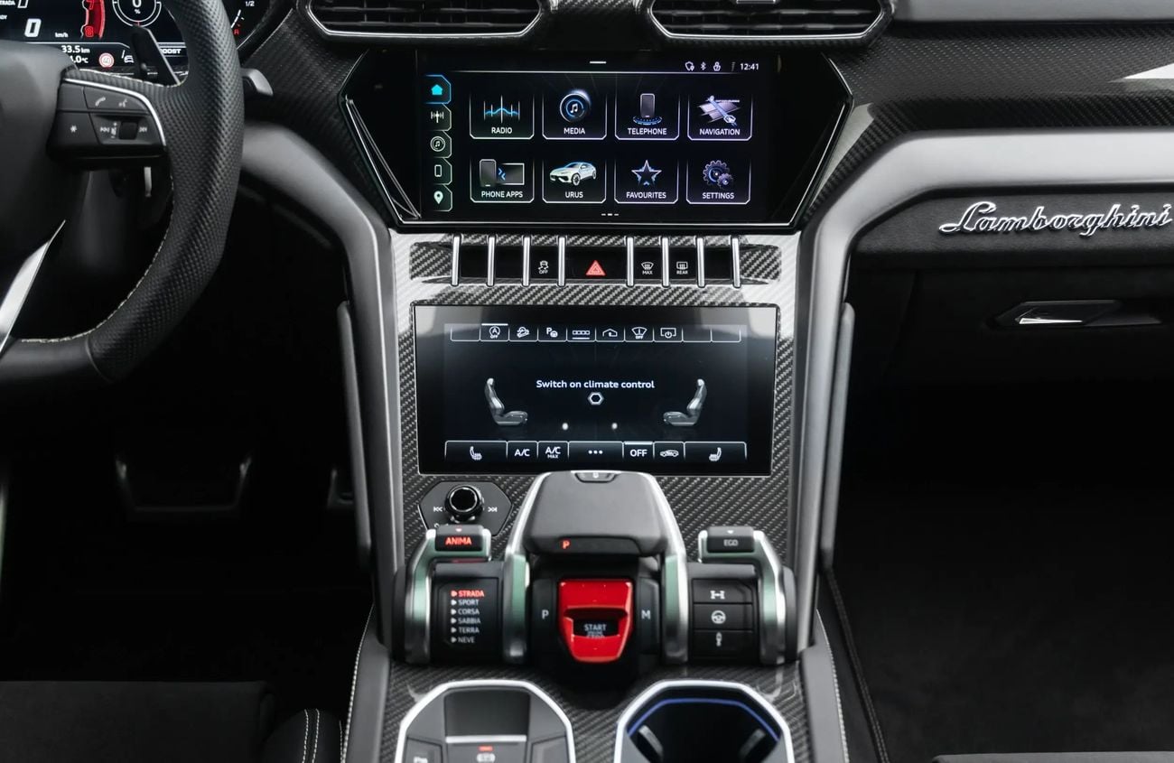 Lamborghini Urus 4.0L V8 Twin-Turbocharged Engine