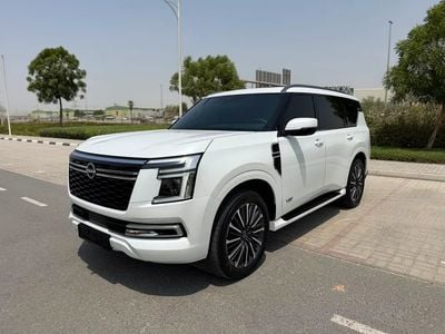 نيسان باترول LE بلاتينيوم سيتي 0% down payment - - LE Platinum city - Twin Turbo - GCC - Under Warranty - AWR