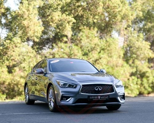 Infiniti Q50 Luxe 2.0L Infiniti Q50 2.0T 2018 GCC  accident-free Excellent Condition