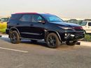 Toyota Fortuner EXR V4 / BLACK  EDITION / FULL OPT / EXPORT ONLY / LOT#8540