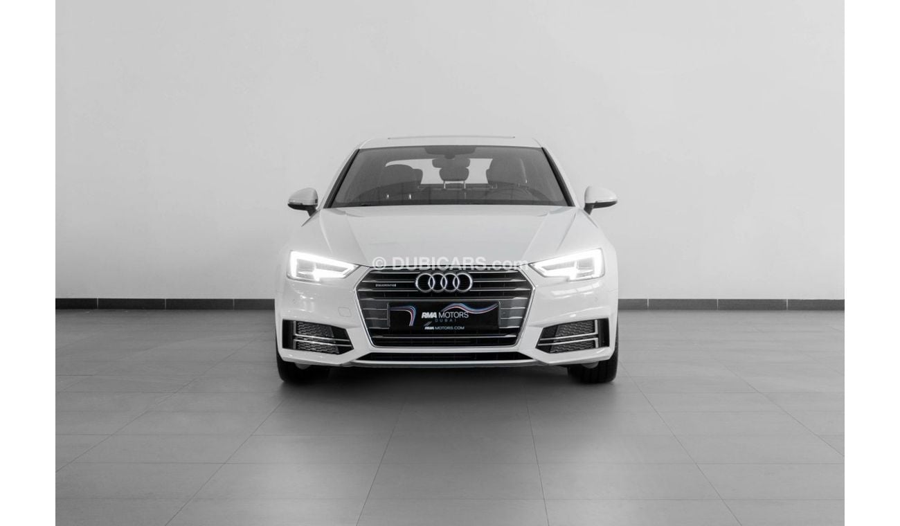 أودي A4 45 TFSI quattro ديزاين 2017 Audi A4 2.0L S-Line Quattro / Full-Service History