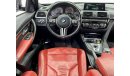 BMW M3 2016 BMW M3 Competition, Full Service History, Warranty, Low KMs, Euro Specs