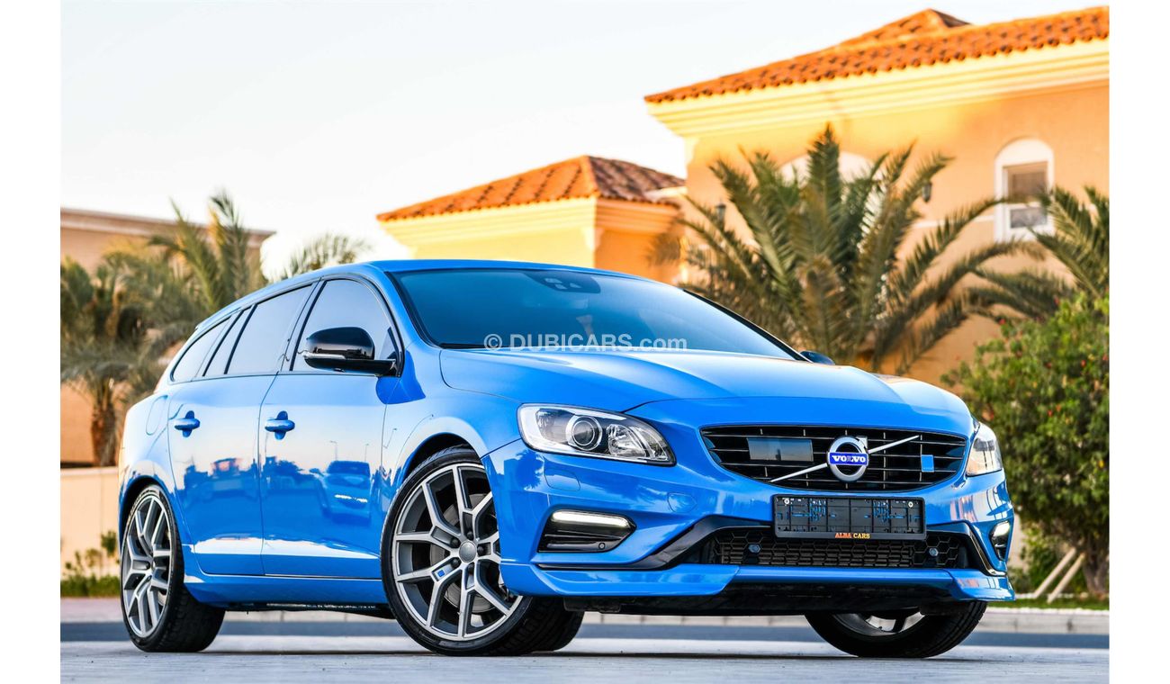 Volvo V60 Polestar Strait 6 345bhp AWD - 2 Years Warranty!  AED 1,840 per month - 0% Downpayment
