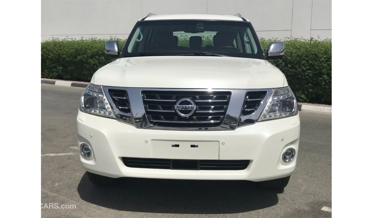 Nissan Patrol AED 2350/ month FULL OPTION NISSAN PLATINUM  2014 V8 EXCELLENT CONDITION UNLIMITED K.M WARRANTY