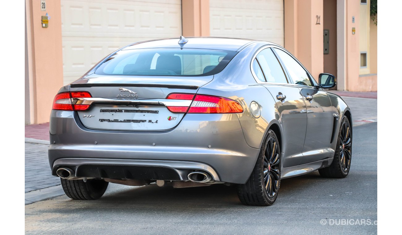 Jaguar XF -S (V6 Supercharged) 2015 GCC under Warranty with Zero Down-Payment.