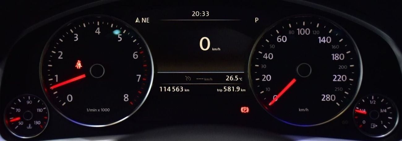 Volkswagen Touareg EXCELLENT DEAL for our Volkswagen Touareg ( 2015 Model ) in Black Color GCC Specs