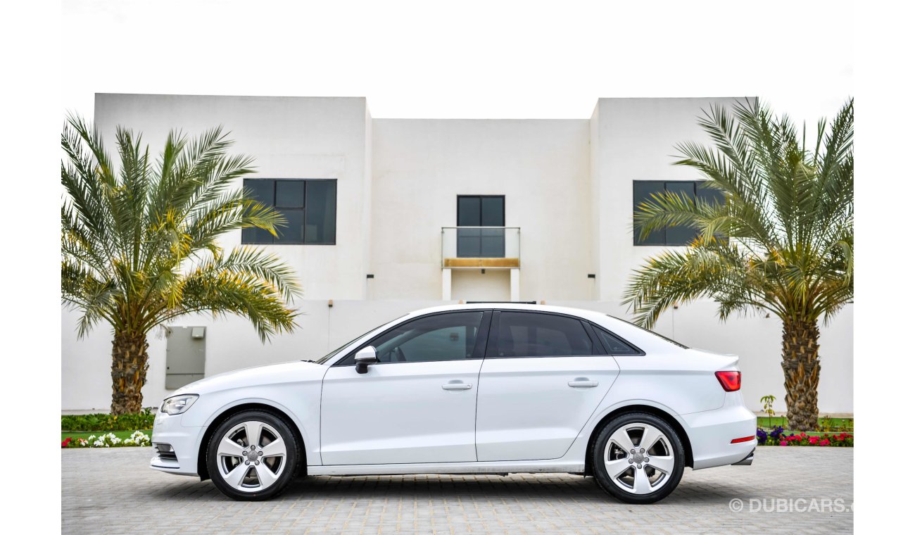 Audi A3 2 Y Warranty!  GCC - AED 939 per month - 0% Downpayment