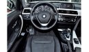 BMW 318i EXCELLENT DEAL for our BMW 318i ( 2017 Model ) in White Color GCC Specs