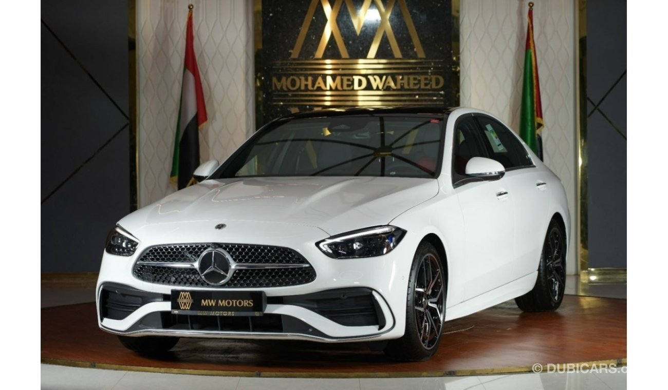 مرسيدس بنز C200 Mercedes-Benz C 200 Premium Plus | 2024 GCC 0km | 5 Years Agency Warranty