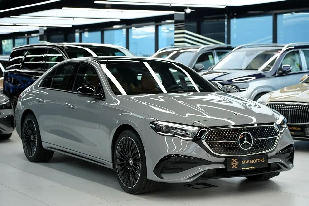 مرسيدس بنز E300 E 300 | GCC 0km | Agency Warranty | AMG Package