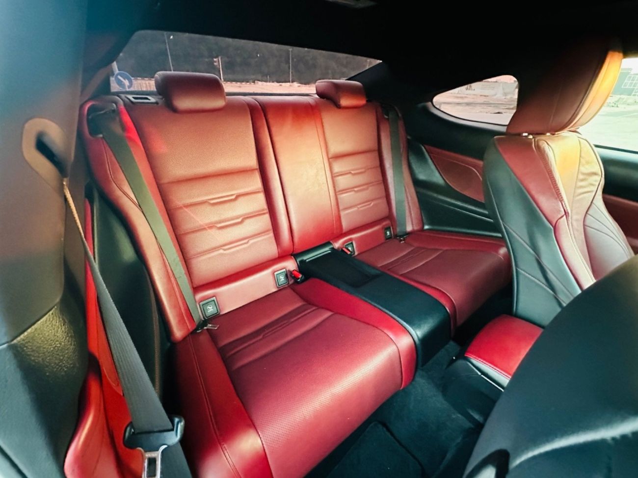 Lexus RC350 F-Sport 3.5L MODEL 2015 GCC CAR PERFECT CONDITION INSIDE AND OUTSIDE FULL OPTION SUN ROOF LEATHER SE