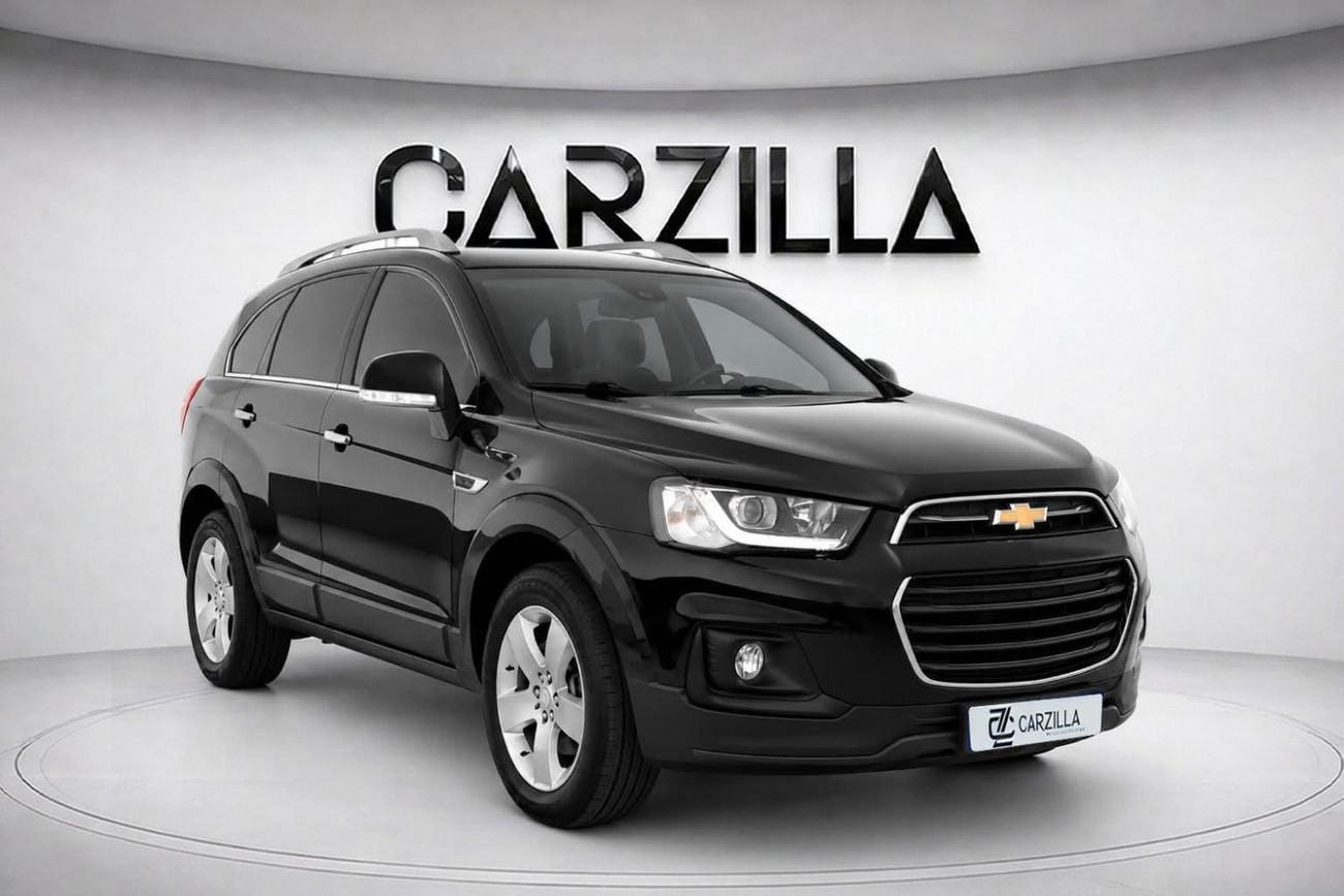 Chevrolet Captiva CHEVROLET CAPTIVA LT 2017 | 2.4L Engine | AED 921 / Monthly