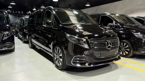 مرسيدس بنز V 300 NEW ARRIVAL 2026 MODEL VIP MERCEDES GCC V300 with ADDITIONAL REAR AC - 2 Years Warranty by VLINE