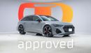 Audi RS6 TFSI Quattro - AED 6,303 P/M - 2 Years Warranty