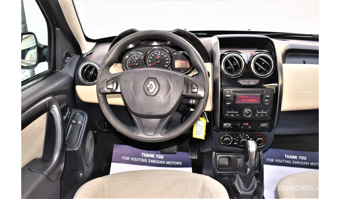 Renault Duster AED 723 PM | 2.0L PE 2WD GCC DEALER WARRANTY