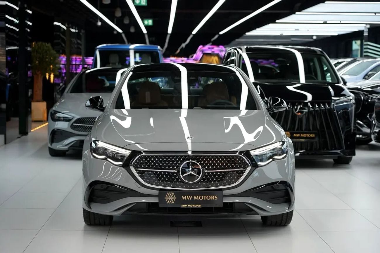 مرسيدس بنز E300 E 300 | GCC 0km | Agency Warranty | AMG Package