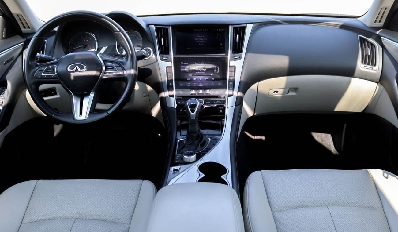 إنفينيتي Q50 إنفينيتي Q50 سبورت (V37) 2021، سيدان بأربعة أبواب، 3 لتر 6 أسطوانات بنزين، أوتوماتيكية، دفع خلفي