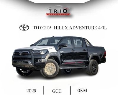 Toyota Hilux 2025 TOYOTA HILUX ADVENTURE 4.0L PETROL V6 FULL OPTION  WITH PUSH START, COOL BOX, DIGITAL CLOCK