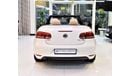 Volkswagen Eos VERY LOW MILEAGE 76000 KM! AMAZING Volkswagen EOS CONVERTIBLE 2012 Model!! in White Color! GCC Specs