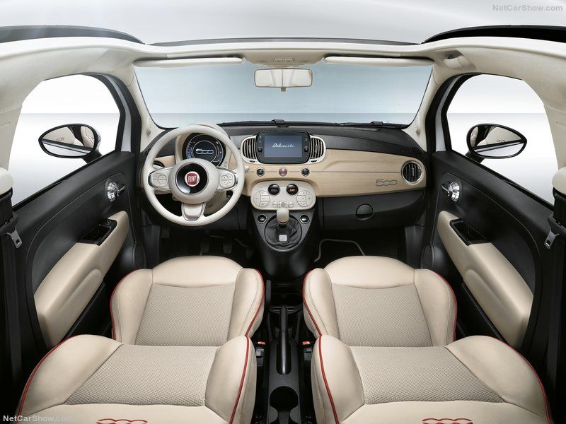 فيات 500C interior - Cockpit