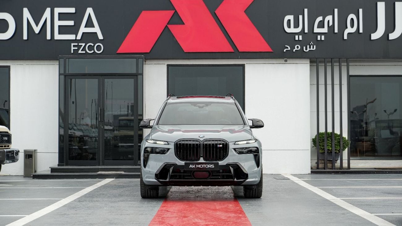 بي أم دبليو X7 M60i xDrive M-Sport Pro V8 Brooklyn Grey Metallic 2026 MY Export Only
