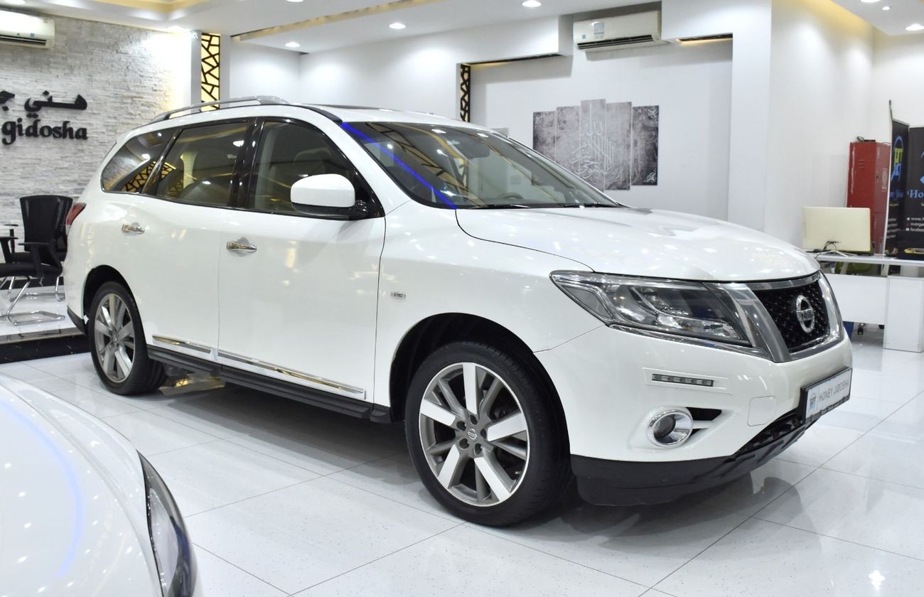 نيسان باثفايندر EXCELLENT DEAL for our Nissan Pathfinder SV 4WD ( 2015 Model ) in White Color GCC Specs