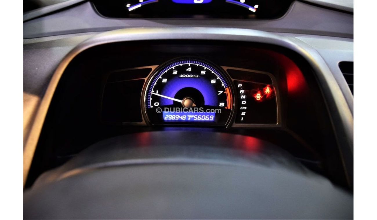 Honda Civic AMAZING Honda Civic 1.8 i-VTEC 2010 Model Blue Color GCC Specs