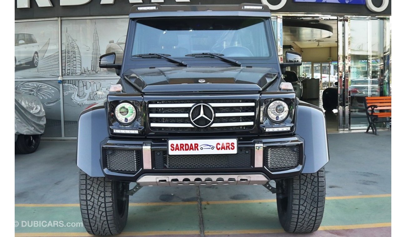 Mercedes-Benz G 500 4X4² German Specs