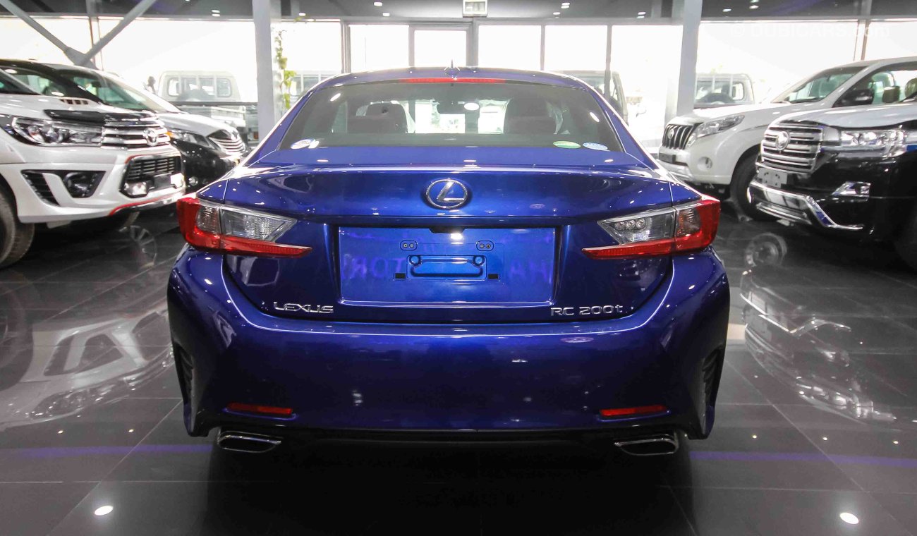 Lexus RC 200 t Fsport (Right Hand Drive)