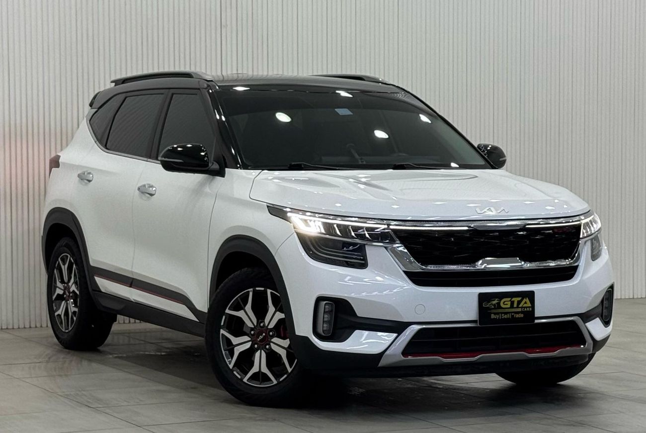 Kia Seltos GT Line 1.6L 2023 KIA Seltos GT Line, 2028 KIA Warranty, 2027 KIA Service Pack, Low Kms, GCC