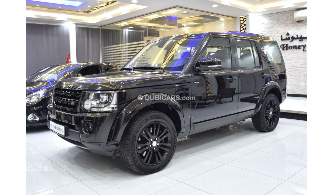 Land Rover Discovery EXCELLENT DEAL for our Land Rover LR4 SCV6 HSE ( 2015 Model ) in Black Color GCC Specs