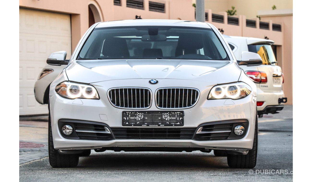 BMW 520i i 2016 GCC Warranty with Zero Down-Payment.