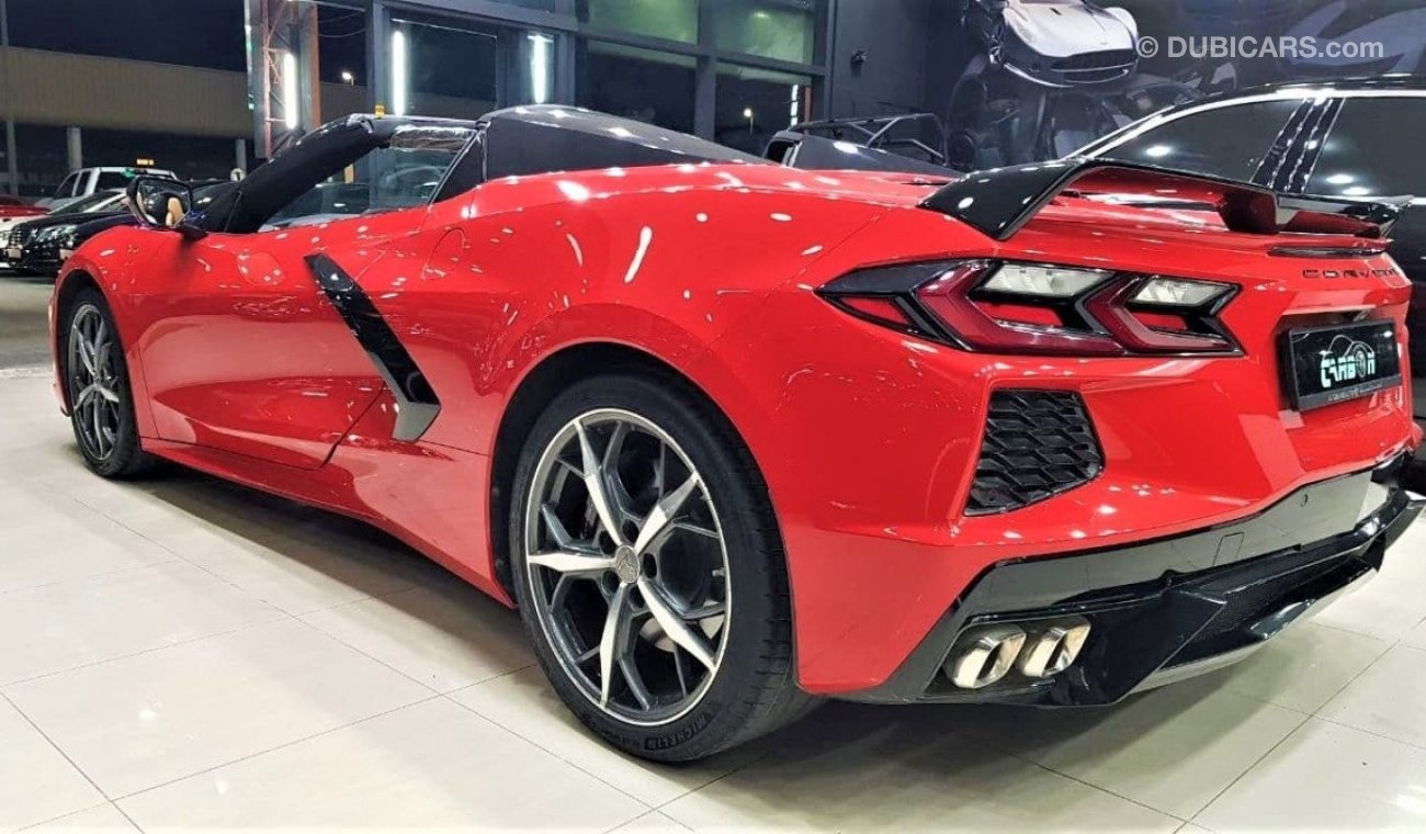 شيفروليه كورفت CHEVROLET CORVETTE TARGA TOP STINGRAY 2020 GCC CAR ONE OF 2 CARS IN U.A.E ONLY 5700 KM