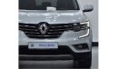 Renault Koleos EXCELLENT DEAL for our Renault Koleos 4WD ( 2018 Model ) in White Color GCC Specs