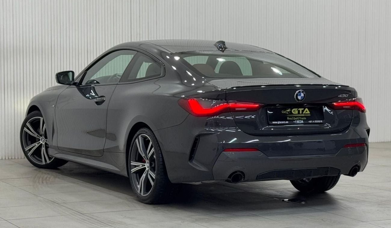 بي أم دبليو 430i M Sport 2.0L 2022 BMW 430i M-Sport Coupe, Nov 2026 BMW Warranty + Service Pack, Low Kms, GCC