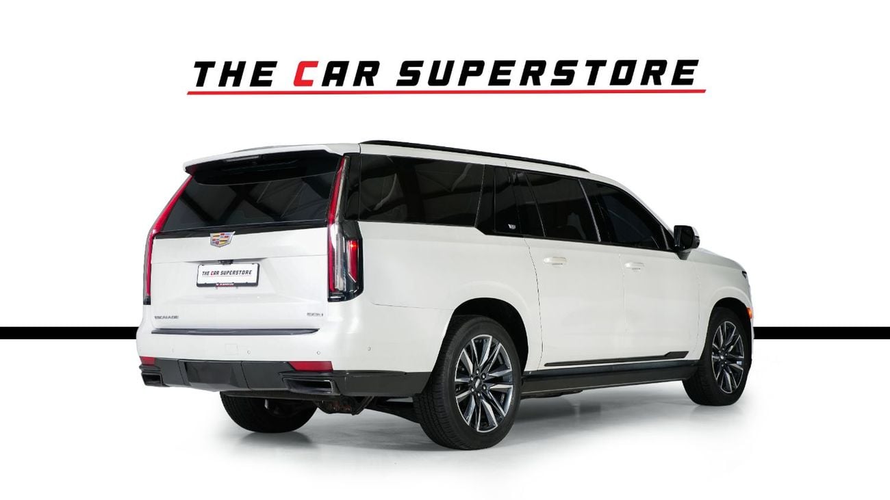 Cadillac Escalade SPORT 600 - GCC- Cadillac service package available