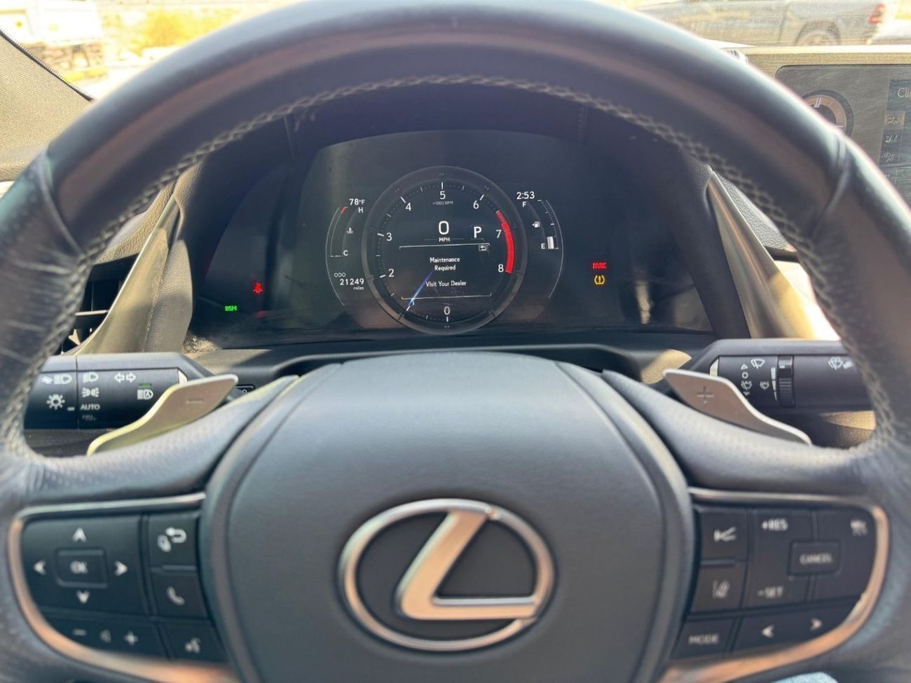 لكزس ES 350 F-SPORT / V6 3.5L / RADAR / ROAD ASSIST / WIRELESS CHARGER / DRIVE MODES S, S+