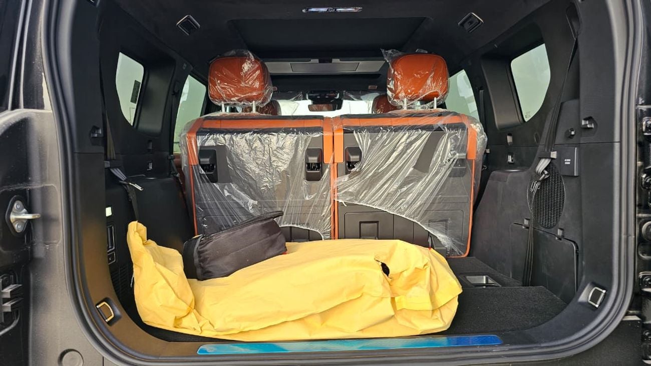 Jetour G700 Luxury 2.0T 150km Enjoy Edition 6-seater 2025 BLACK ORANGE INTERIOR Plug In Hybrid