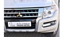 ميتسوبيشي باجيرو AED 1566 PM | 3.0L GLS V6 4WD GCC DEALER WARRANTY